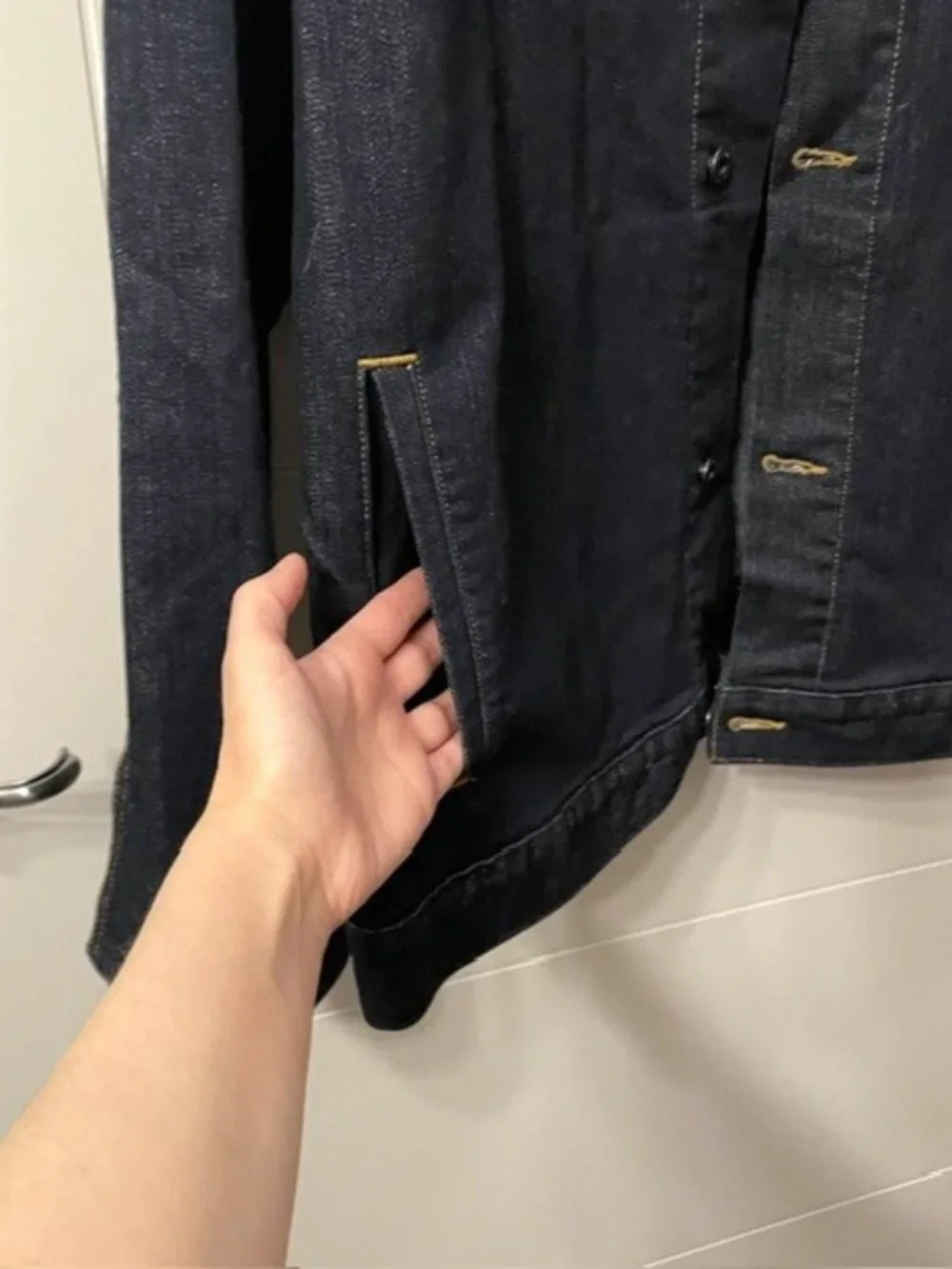 Men's Flint and Tinder Stretch Denim Trucker Jacket Size 2X